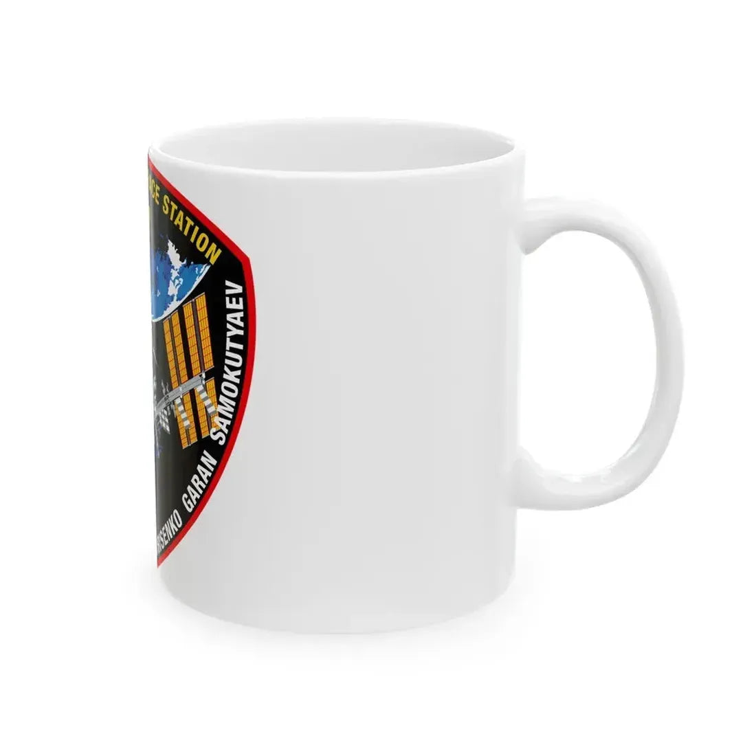 ISS Expedition 27 (NASA) White Coffee Mug - Go Mug Yourself