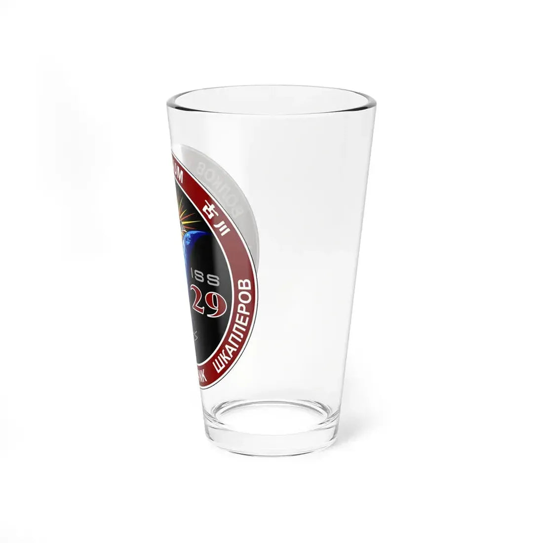 ISS Expedition 29 (NASA) Pint Glass 16oz - Go Mug Yourself