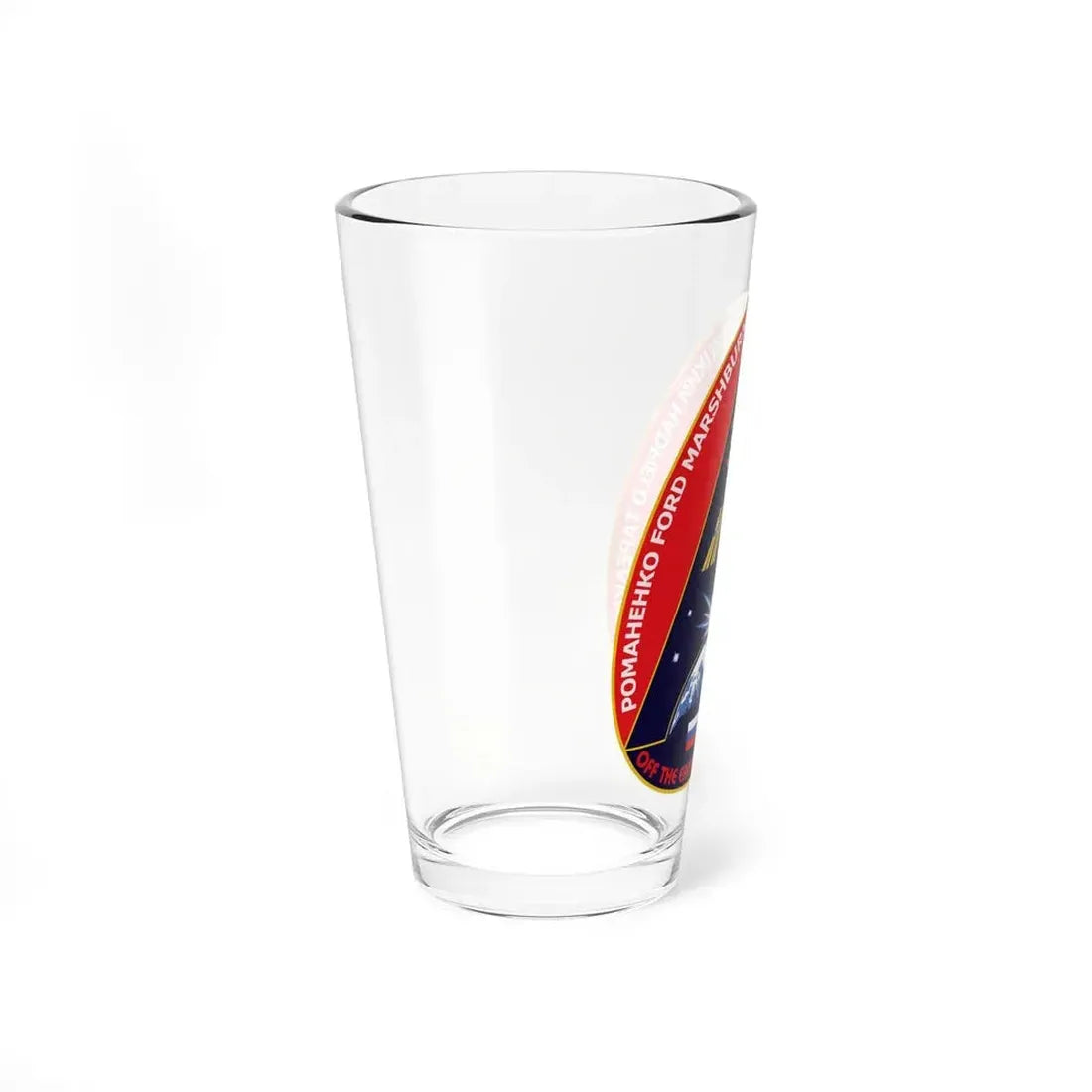 ISS Expedition 34 (NASA) Pint Glass 16oz - Go Mug Yourself
