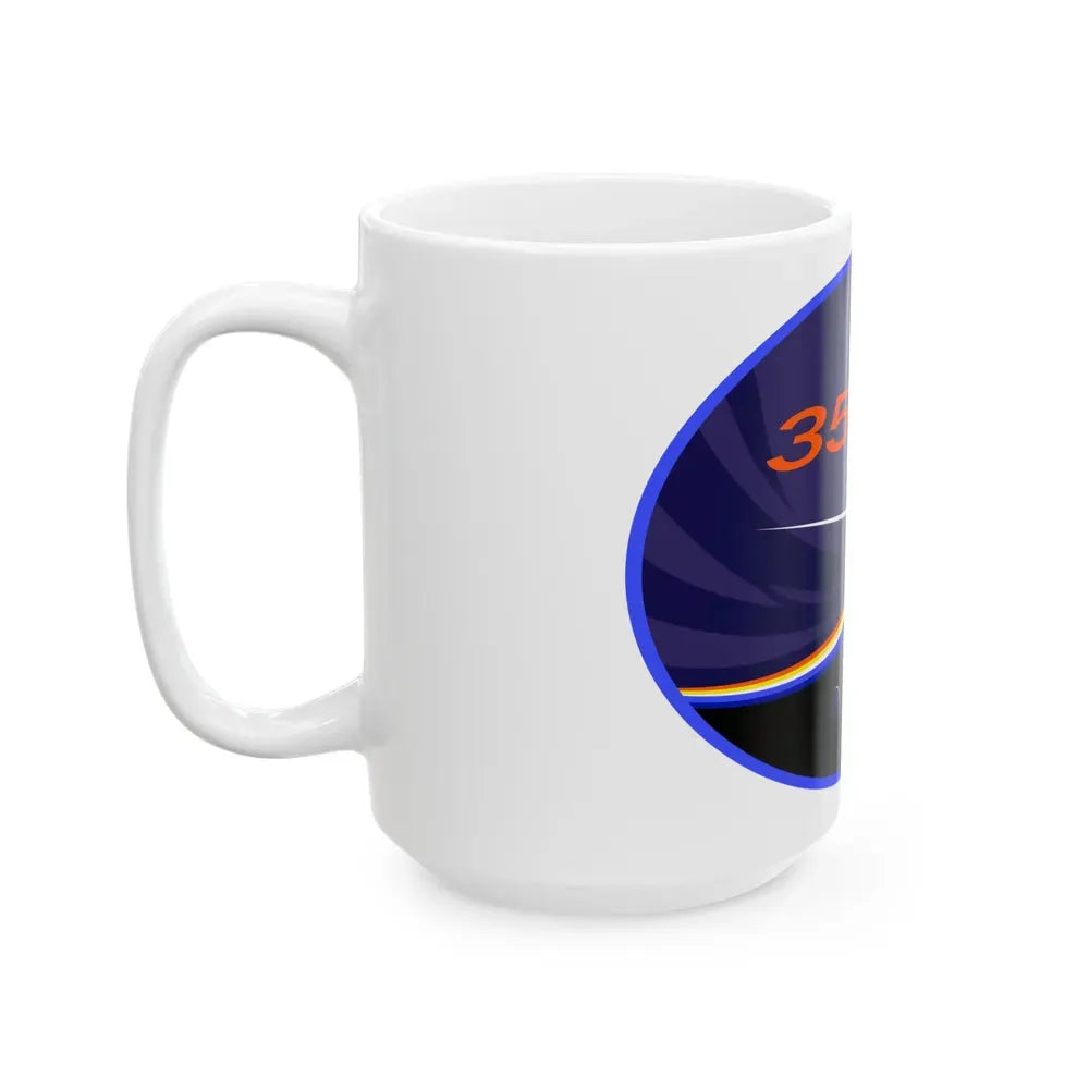 ISS Expedition 35 (NASA) White Coffee Mug - Go Mug Yourself