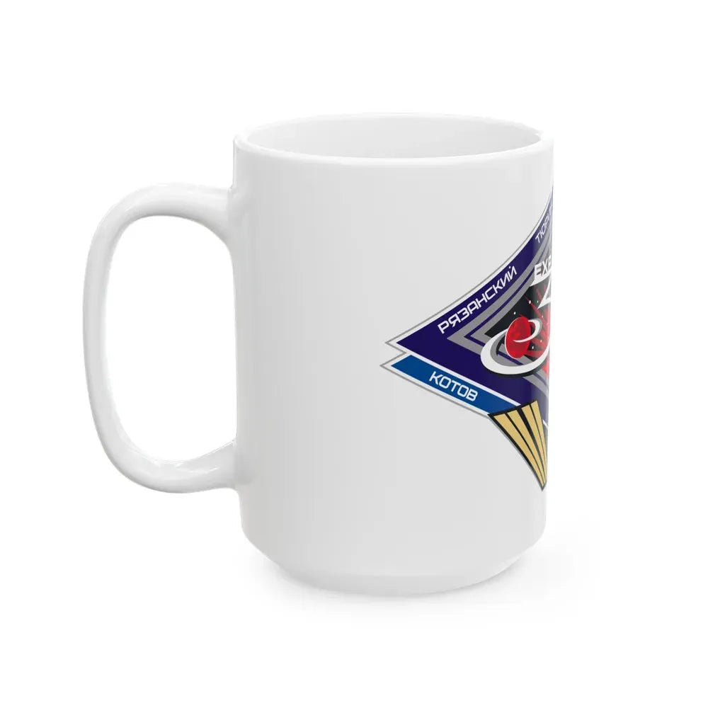 ISS Expedition 38 (NASA) White Coffee Mug - Go Mug Yourself