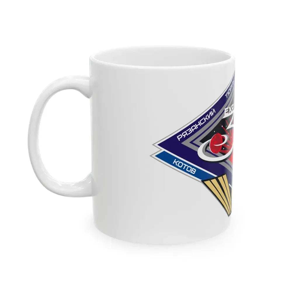 ISS Expedition 38 (NASA) White Coffee Mug - Go Mug Yourself