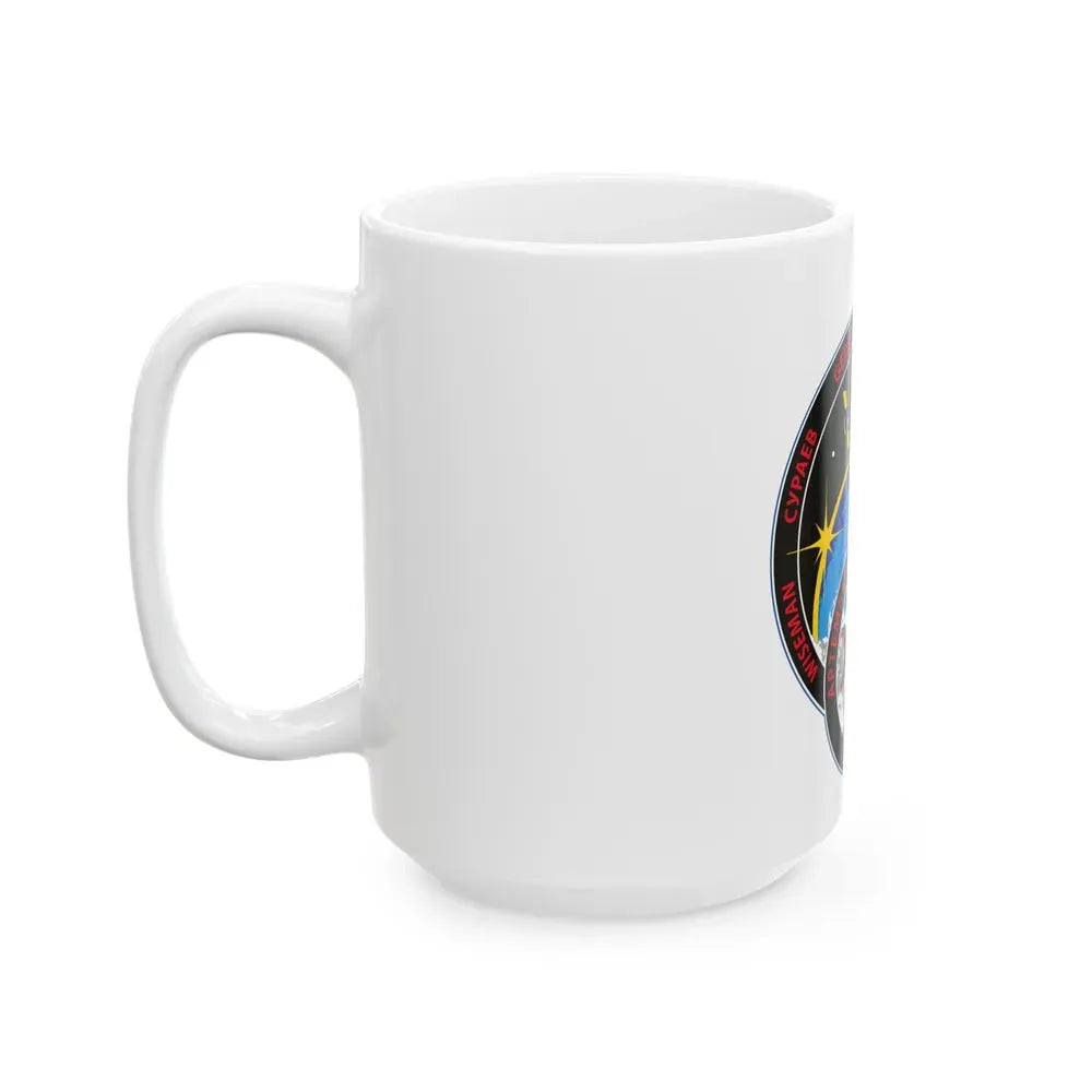 ISS Expedition 40 (NASA) White Coffee Mug - Go Mug Yourself