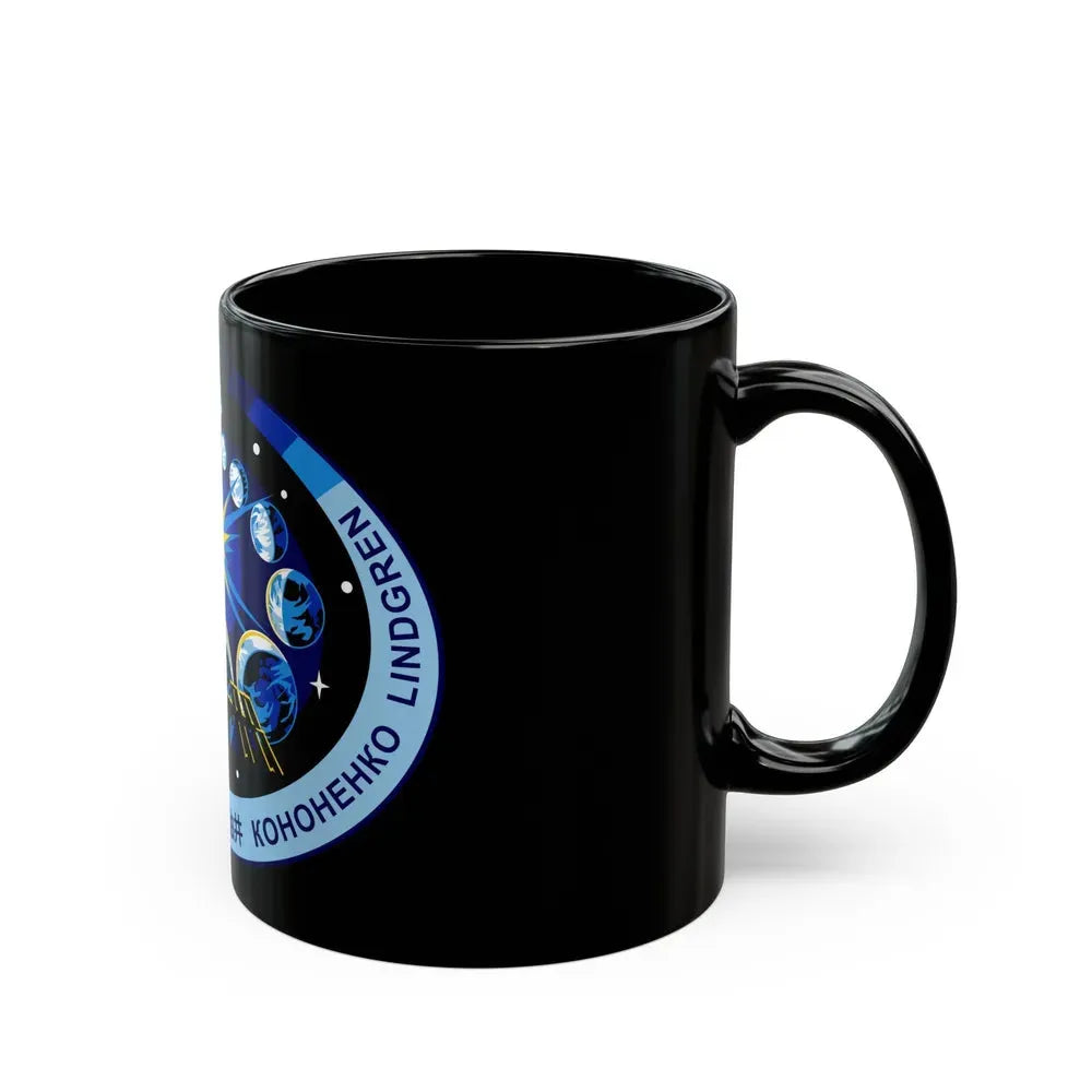 ISS Expedition 44 (NASA) Black Coffee Mug - Go Mug Yourself