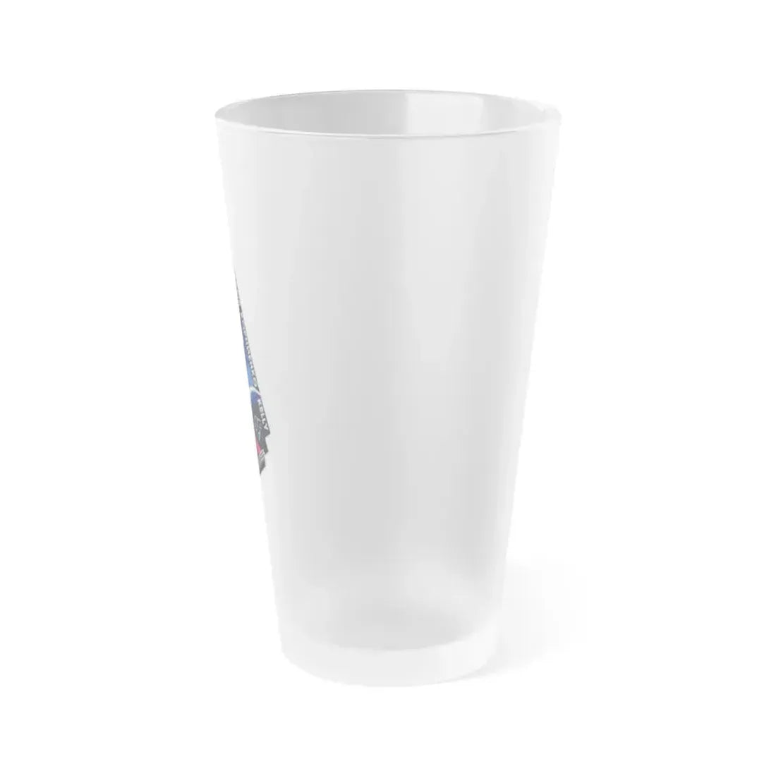 ISS Expedition 45 (NASA) Frosted Pint Glass 16oz - Go Mug Yourself