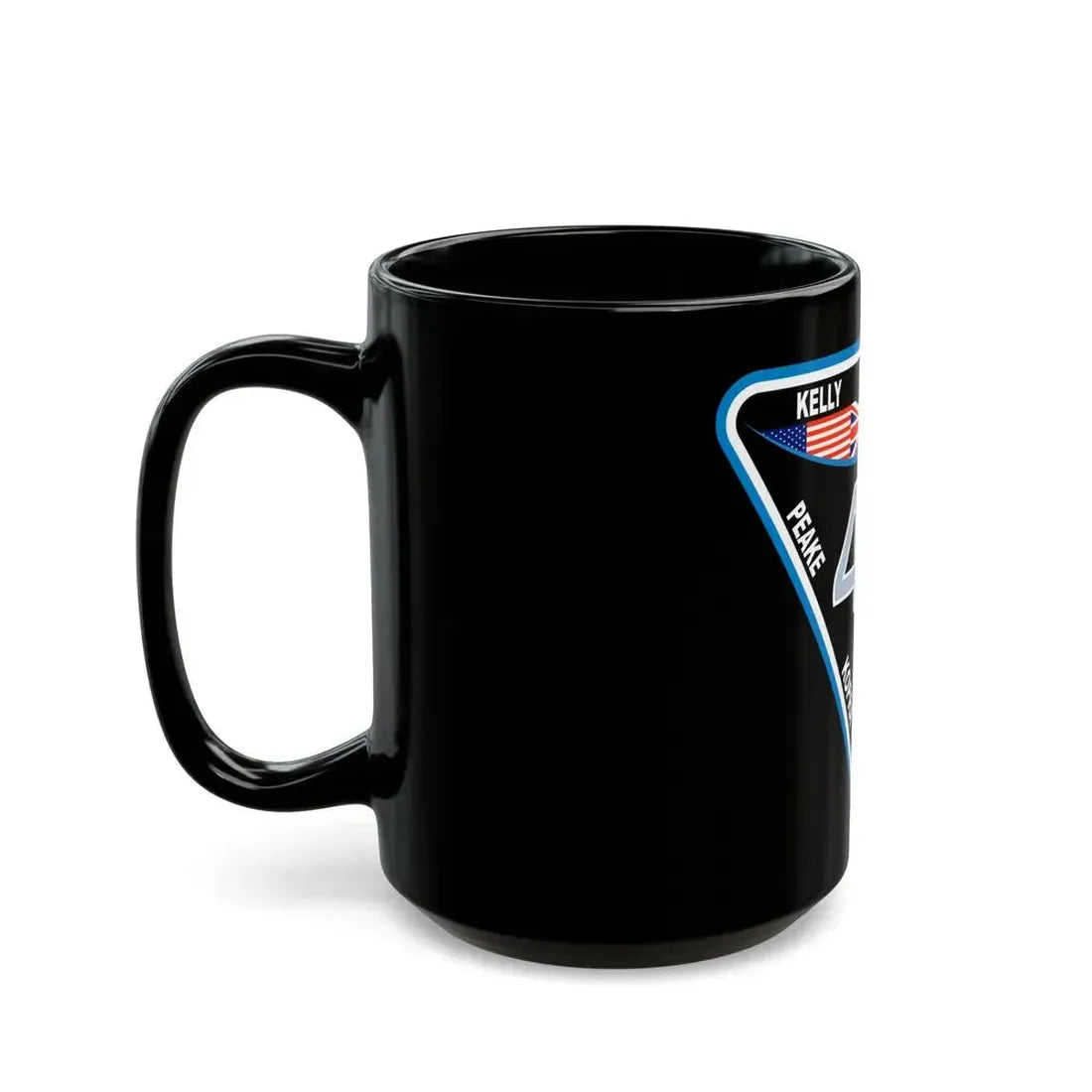 ISS Expedition 46 (NASA) Black Coffee Mug - Go Mug Yourself