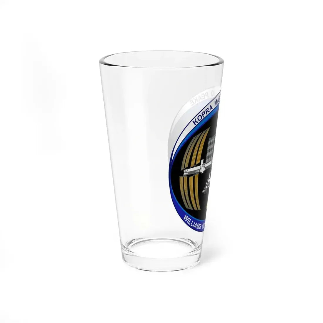 ISS Expedition 47 (NASA) Pint Glass 16oz - Go Mug Yourself