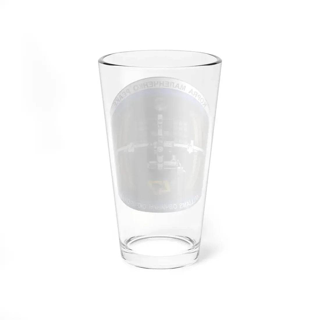 ISS Expedition 47 (NASA) Pint Glass 16oz - Go Mug Yourself