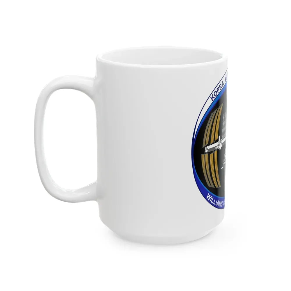 ISS Expedition 47 (NASA) White Coffee Mug - Go Mug Yourself