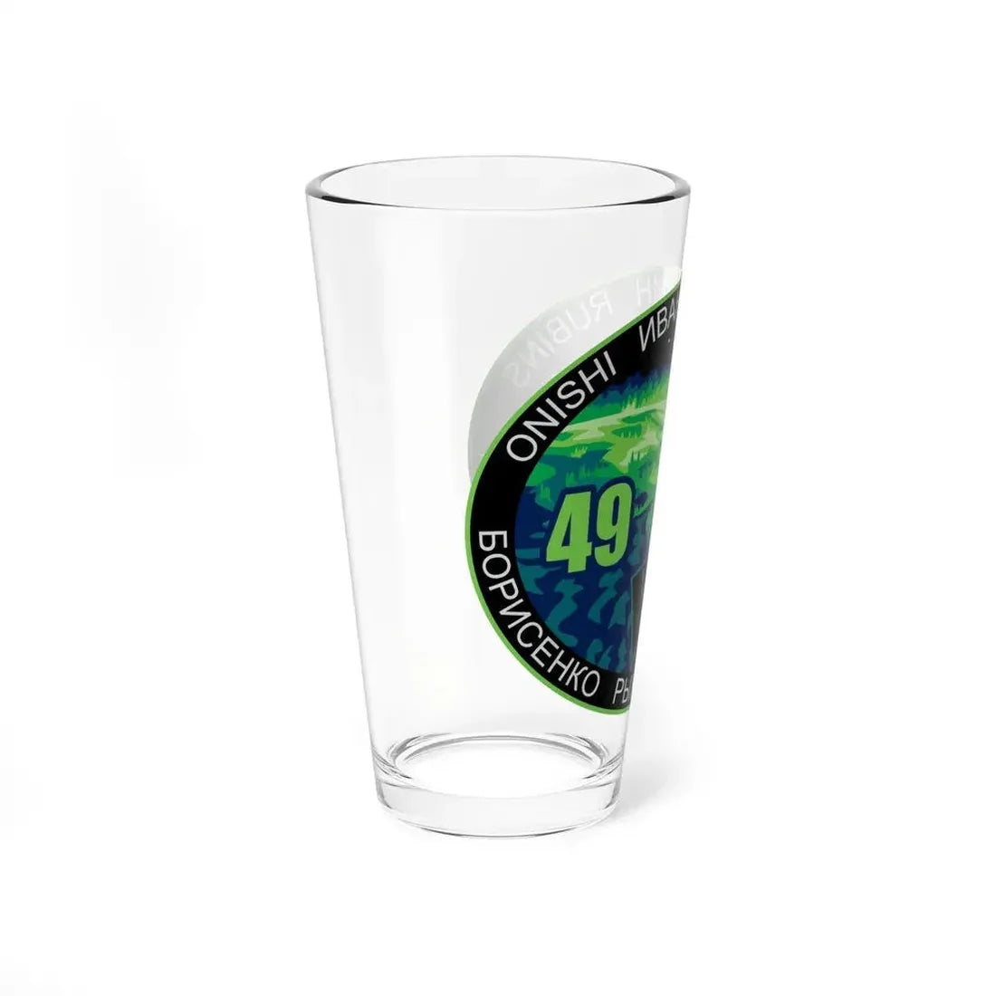 ISS Expedition 49 (NASA) Pint Glass 16oz - Go Mug Yourself
