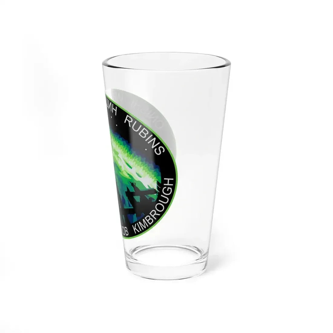 ISS Expedition 49 (NASA) Pint Glass 16oz - Go Mug Yourself
