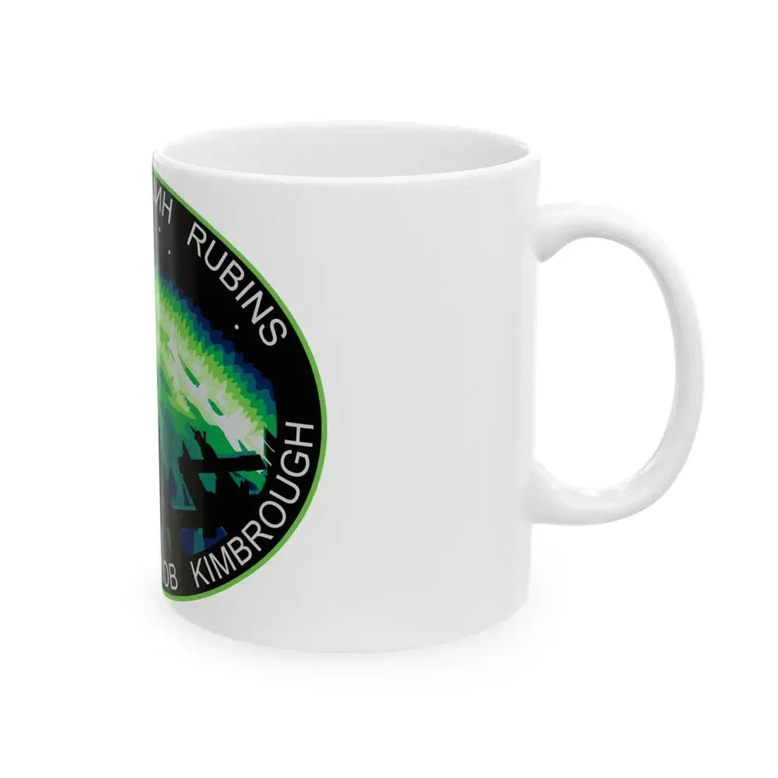 ISS Expedition 49 (NASA) White Coffee Mug - Go Mug Yourself