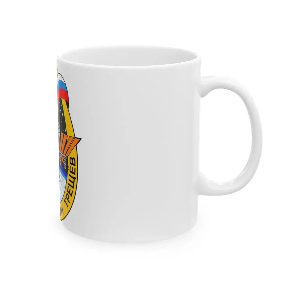 ISS Expedition 5 (NASA) White Coffee Mug - Go Mug Yourself