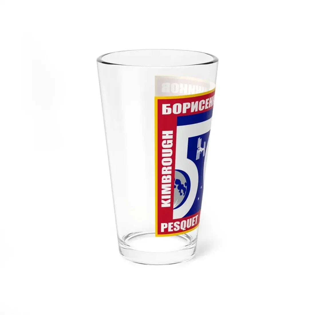 ISS Expedition 50 (NASA) Pint Glass 16oz - Go Mug Yourself