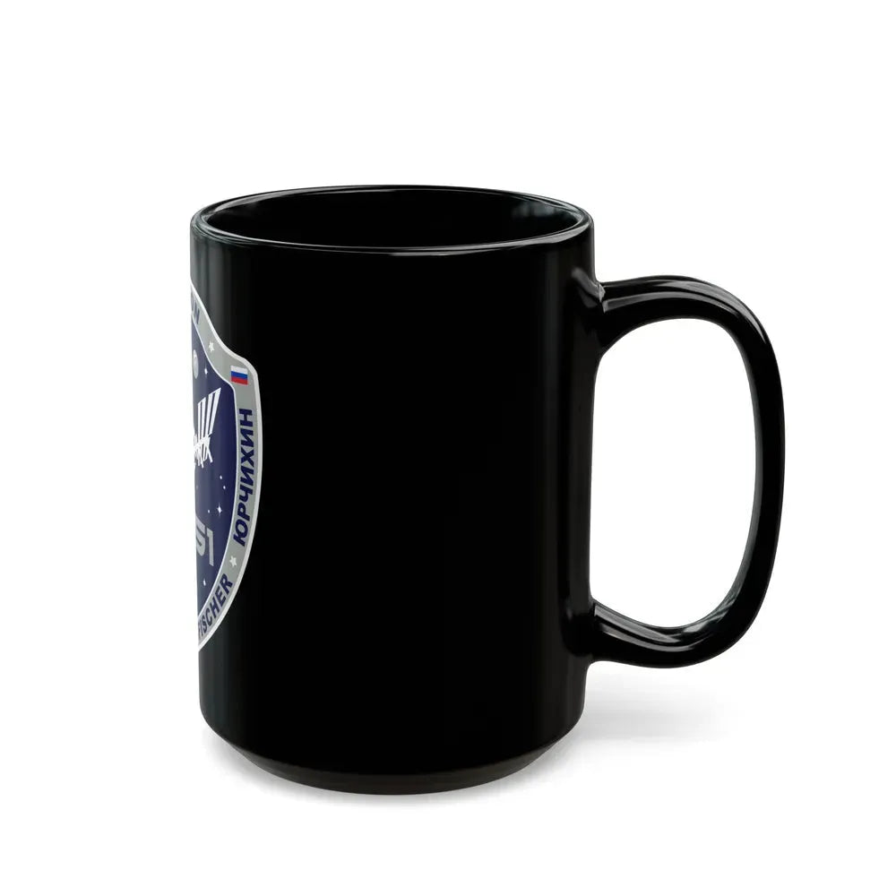 ISS Expedition 51 (NASA) Black Coffee Mug - Go Mug Yourself