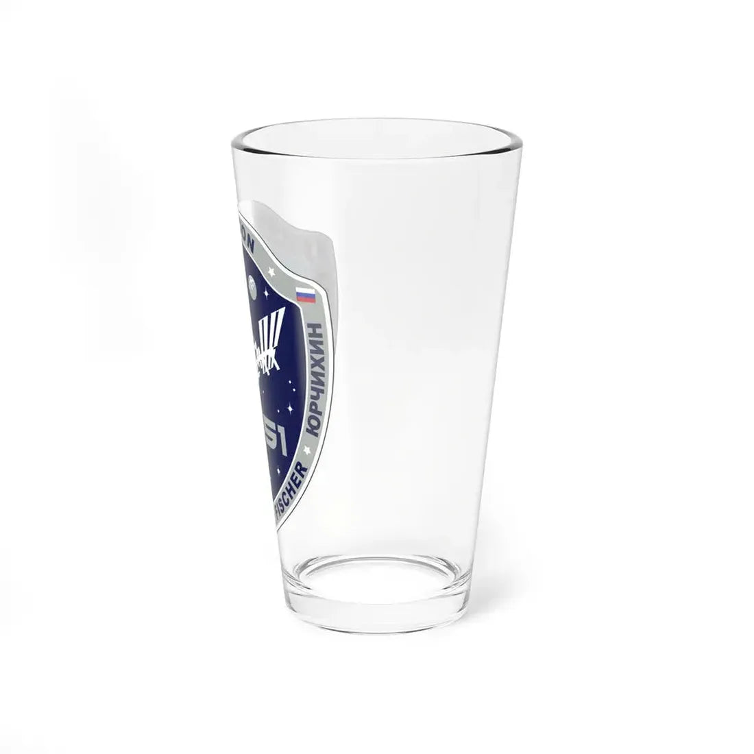 ISS Expedition 51 (NASA) Pint Glass 16oz - Go Mug Yourself