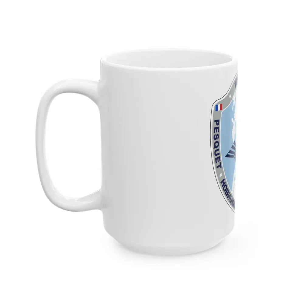 ISS Expedition 51 (NASA) White Coffee Mug - Go Mug Yourself