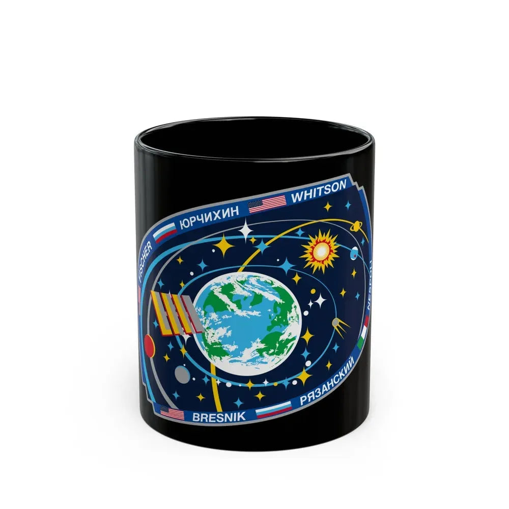 ISS Expedition 52 (NASA) Black Coffee Mug 11oz - Go Mug Yourself