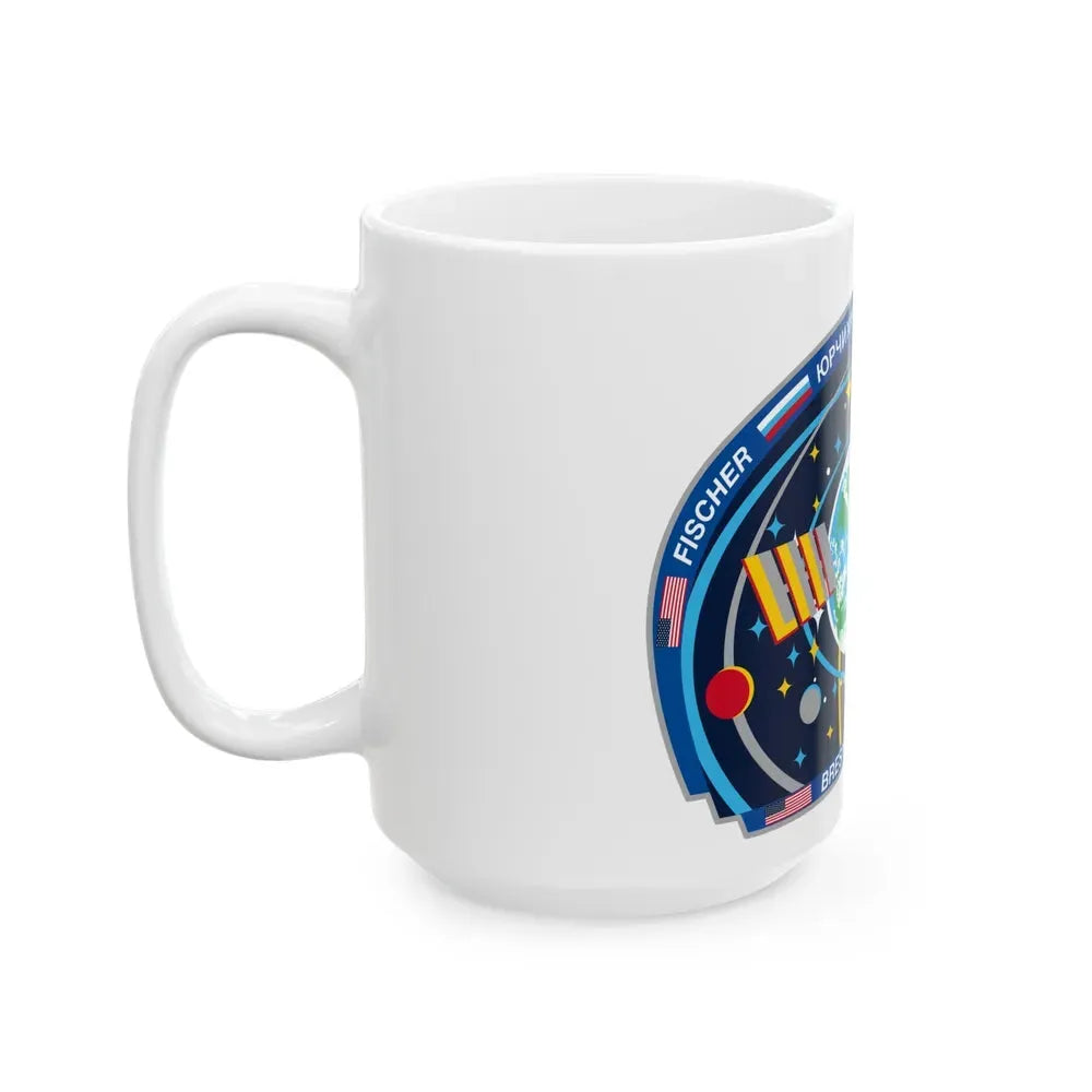 ISS Expedition 52 (NASA) White Coffee Mug - Go Mug Yourself