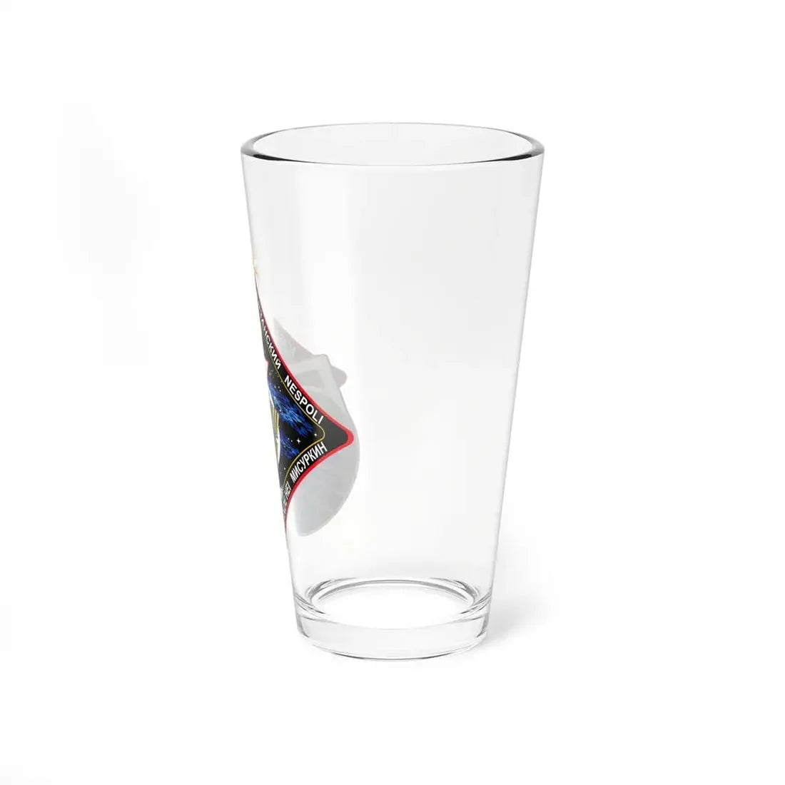 ISS Expedition 53 (NASA) Pint Glass 16oz - Go Mug Yourself