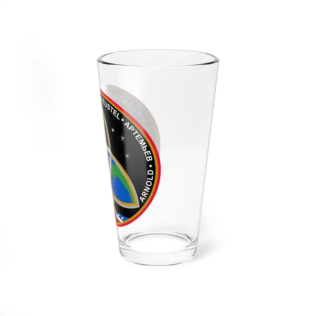 ISS Expedition 55 (NASA) Pint Glass 16oz - Go Mug Yourself