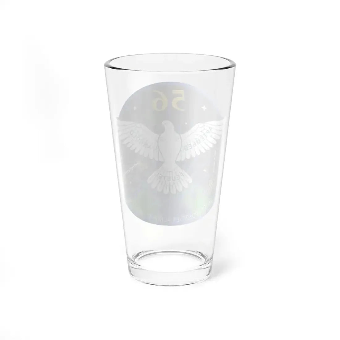 ISS Expedition 56 (NASA) Pint Glass 16oz - Go Mug Yourself