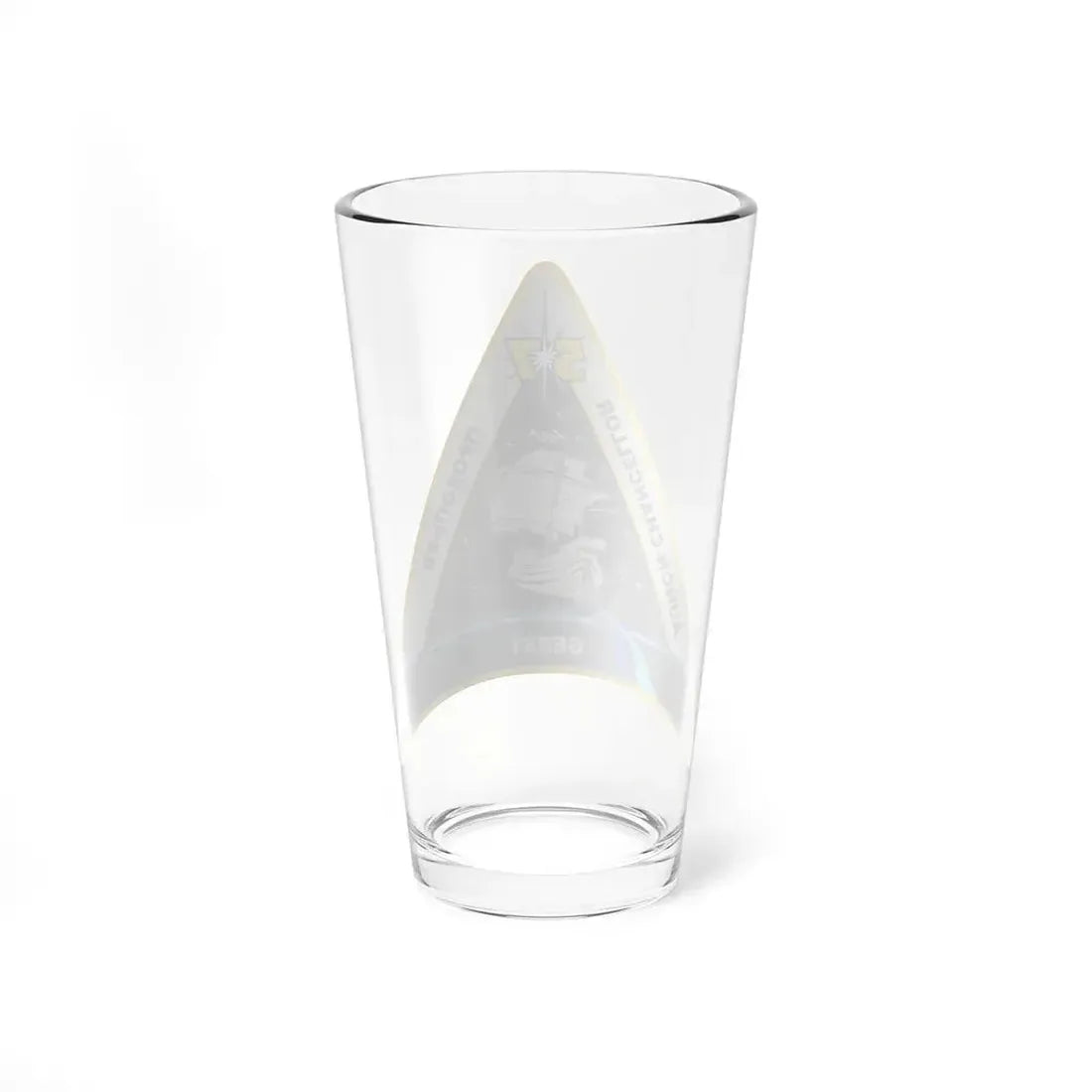 ISS Expedition 57 (NASA) Pint Glass 16oz - Go Mug Yourself