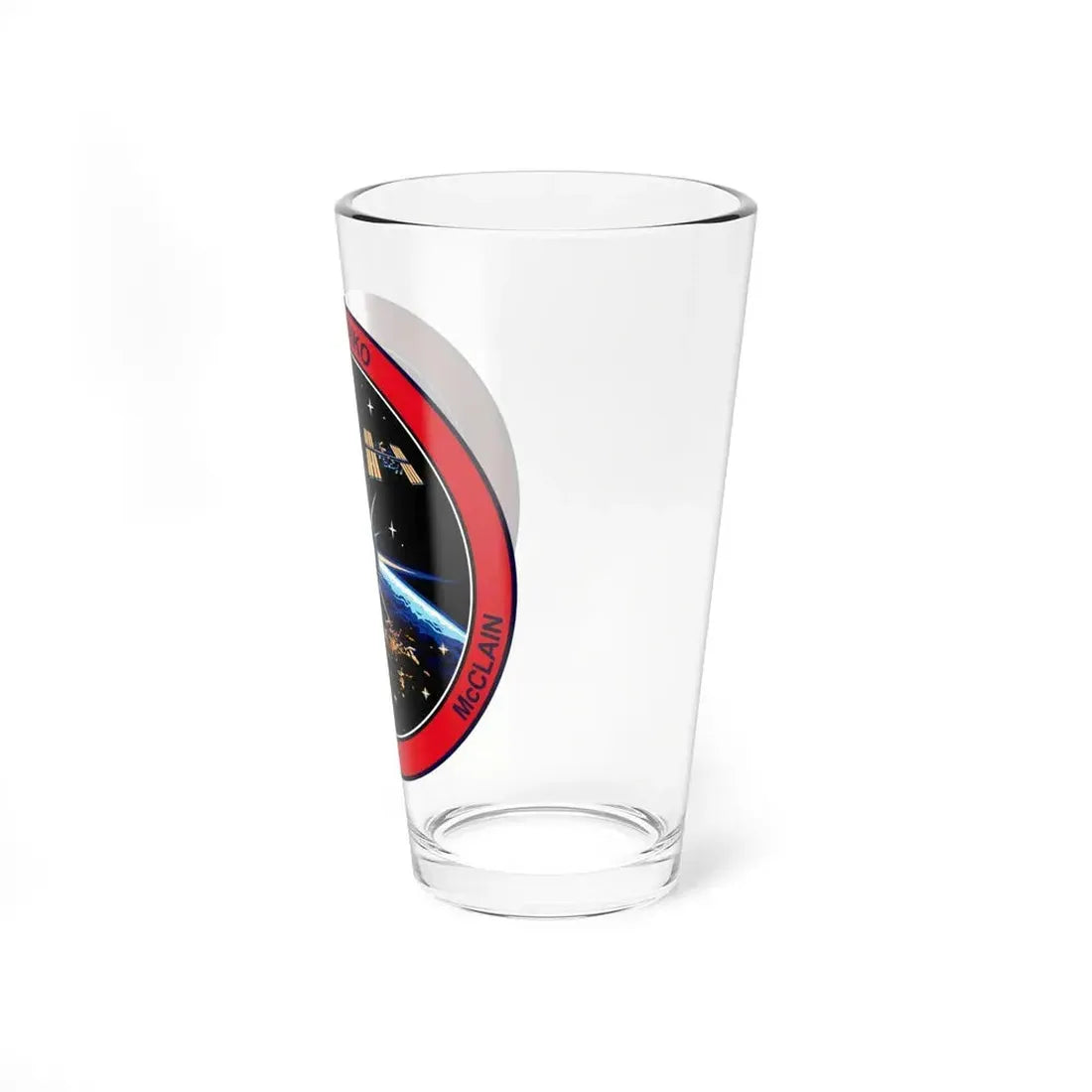 ISS Expedition 58 (NASA) Pint Glass 16oz - Go Mug Yourself