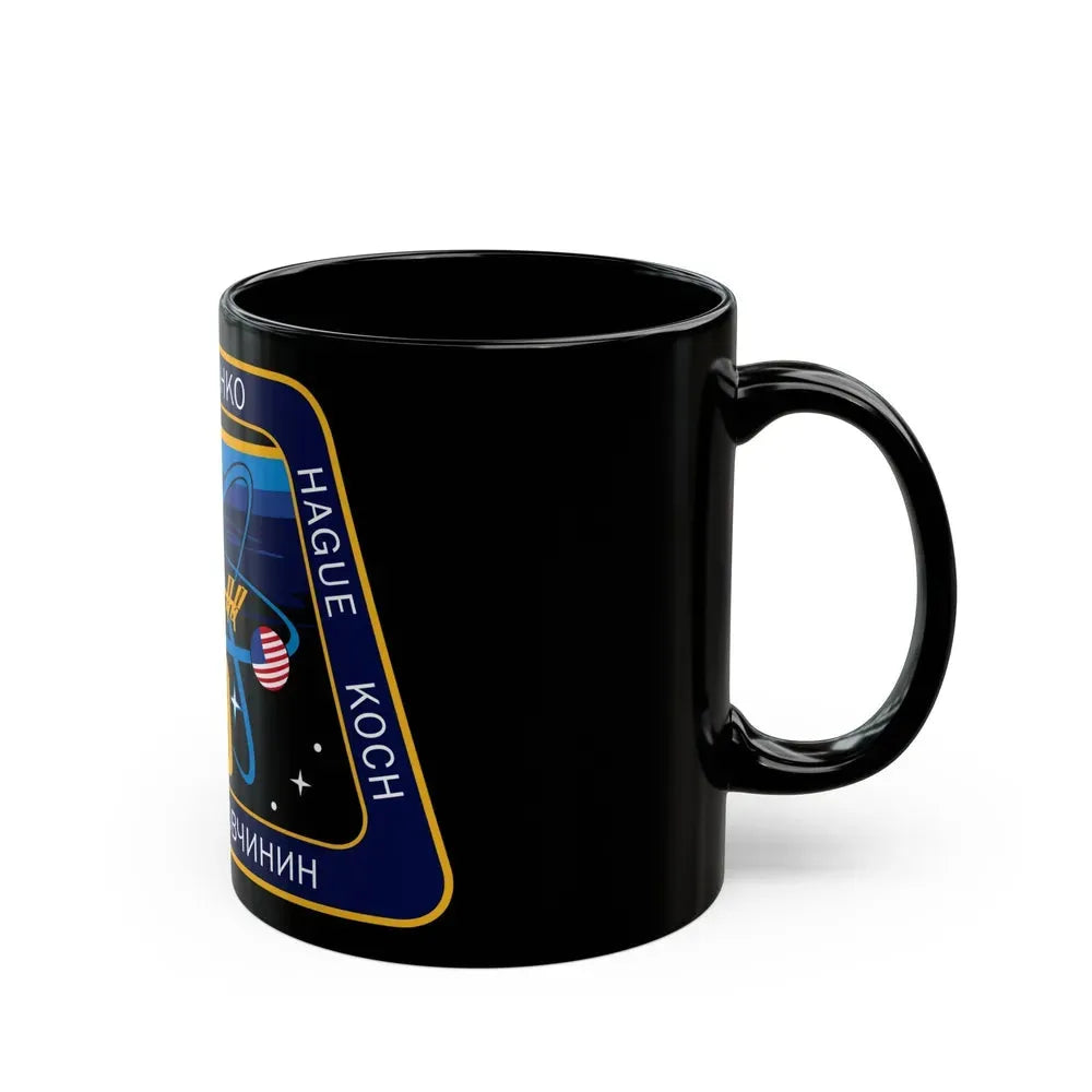 ISS Expedition 59 (NASA) Black Coffee Mug - Go Mug Yourself