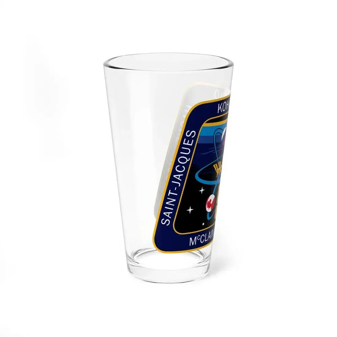 ISS Expedition 59 (NASA) Pint Glass 16oz - Go Mug Yourself