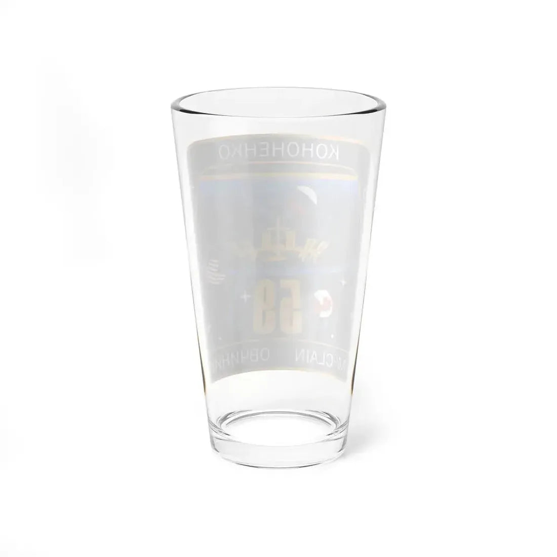 ISS Expedition 59 (NASA) Pint Glass 16oz - Go Mug Yourself