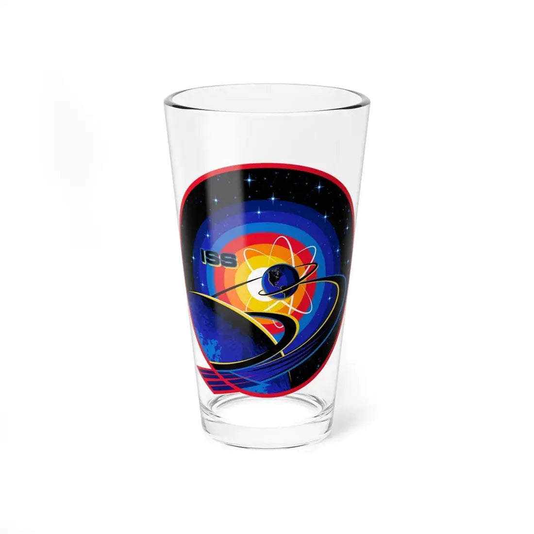 ISS Expedition 63 (NASA) Pint Glass 16oz 16oz - Go Mug Yourself
