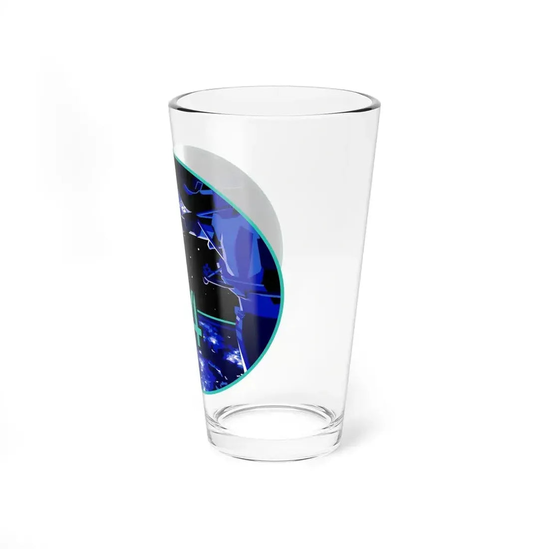 ISS Expedition 64 (NASA) Pint Glass 16oz - Go Mug Yourself