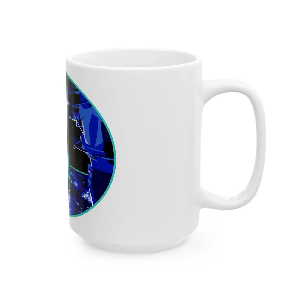 ISS Expedition 64 (NASA) White Coffee Mug - Go Mug Yourself