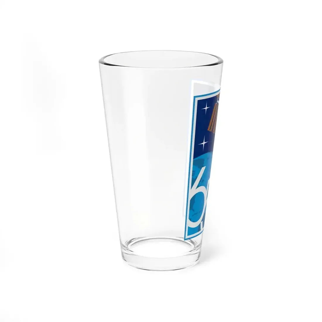 ISS Expedition 65 (NASA) Pint Glass 16oz - Go Mug Yourself