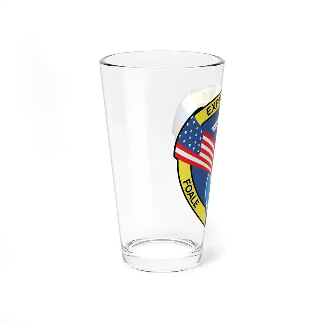 ISS Expedition 8 (NASA) Pint Glass 16oz - Go Mug Yourself