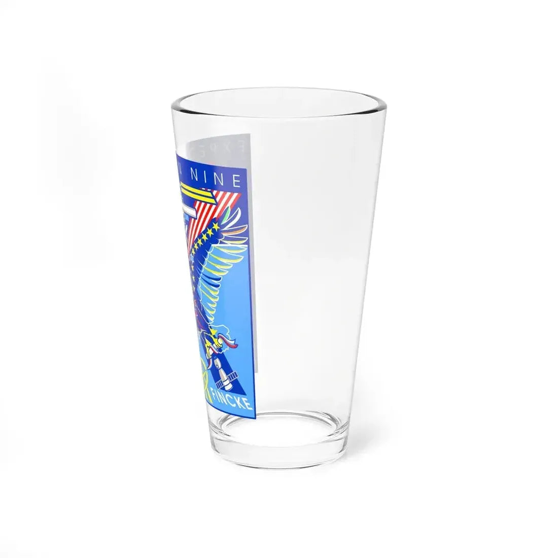 ISS Expedition 9 (NASA) Pint Glass 16oz - Go Mug Yourself