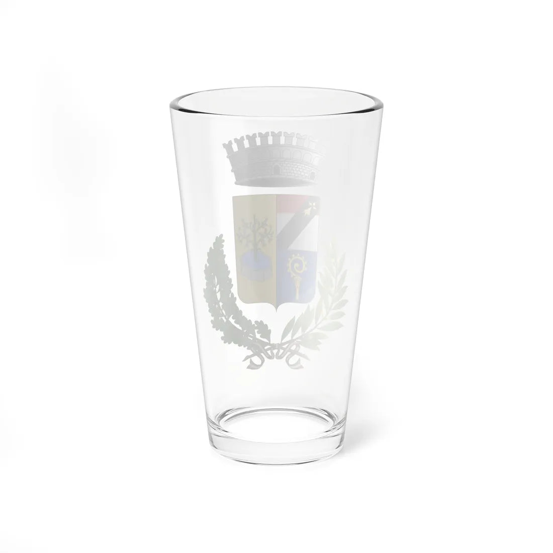 Issogne-Stemma (Italy) (Coat of Arms) Pint Glass 16oz - Go Mug Yourself