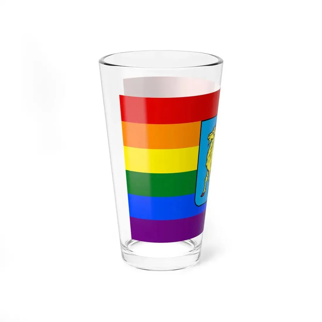 Istria Gay flag (Croatia) Pint Glass 16oz - Go Mug Yourself