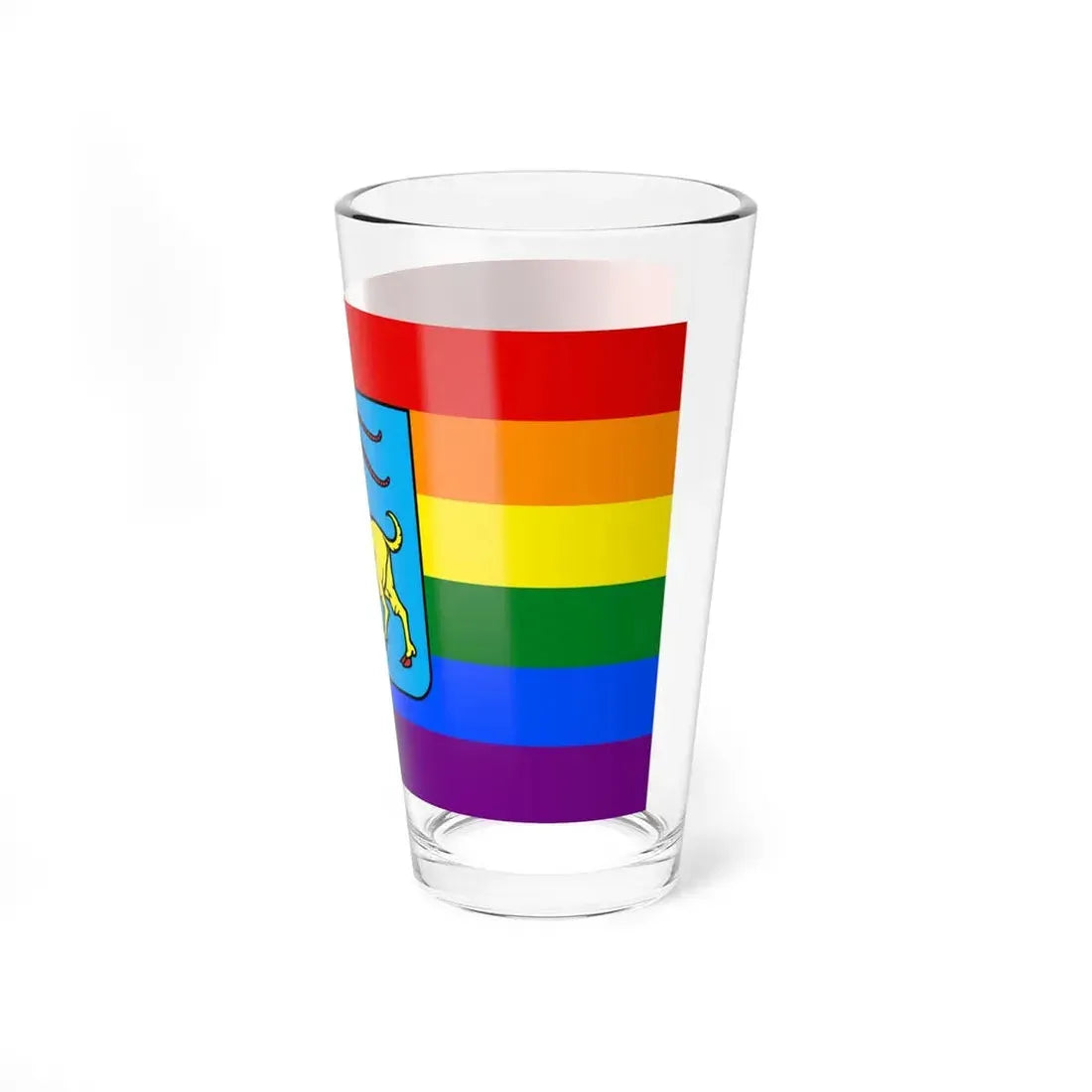 Istria Gay flag (Croatia) Pint Glass 16oz - Go Mug Yourself