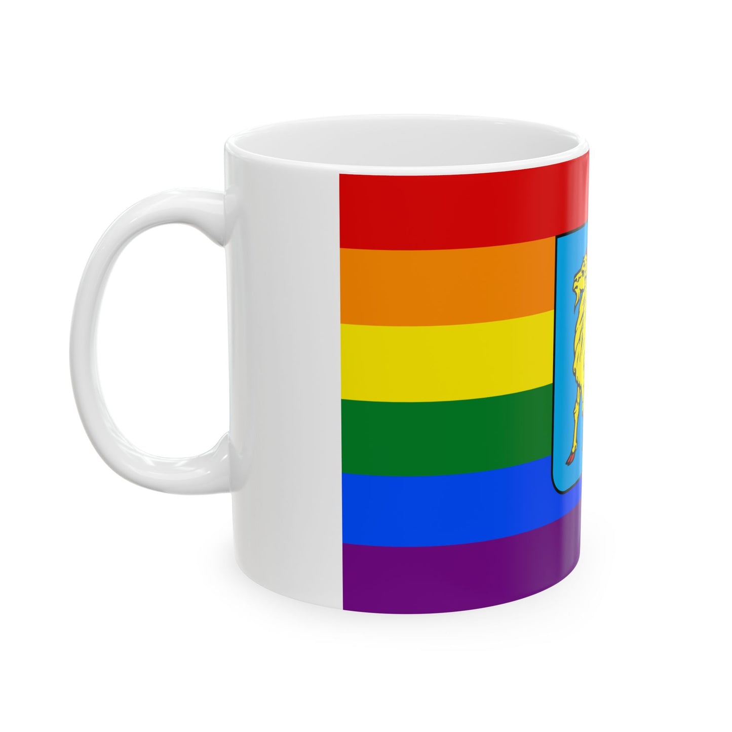 Istria Gay flag (Croatia) White Coffee Mug-Go Mug Yourself