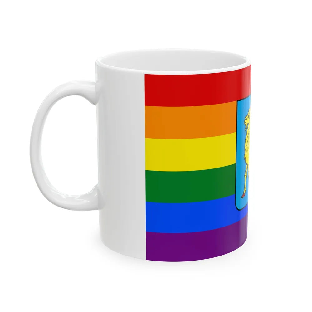 Istria Gay flag (Croatia) White Coffee Mug - Go Mug Yourself