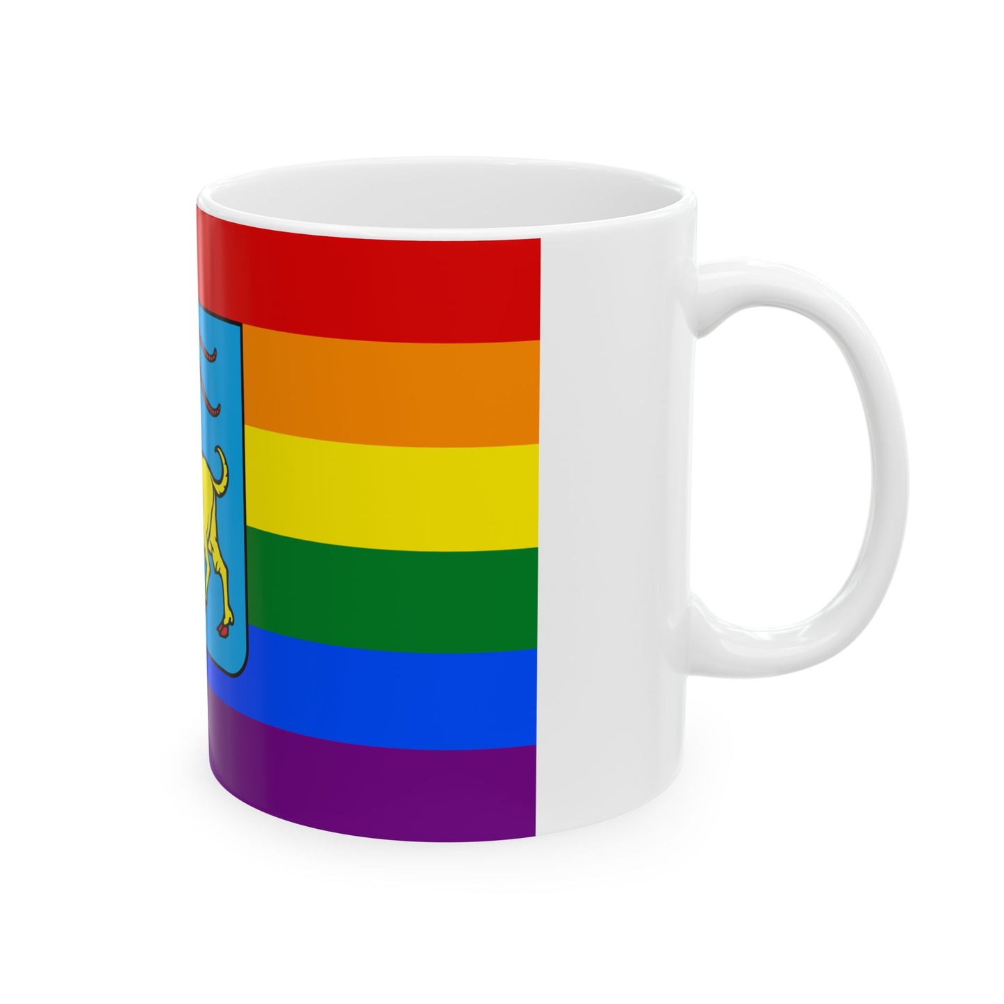 Istria Gay flag (Croatia) White Coffee Mug-Go Mug Yourself