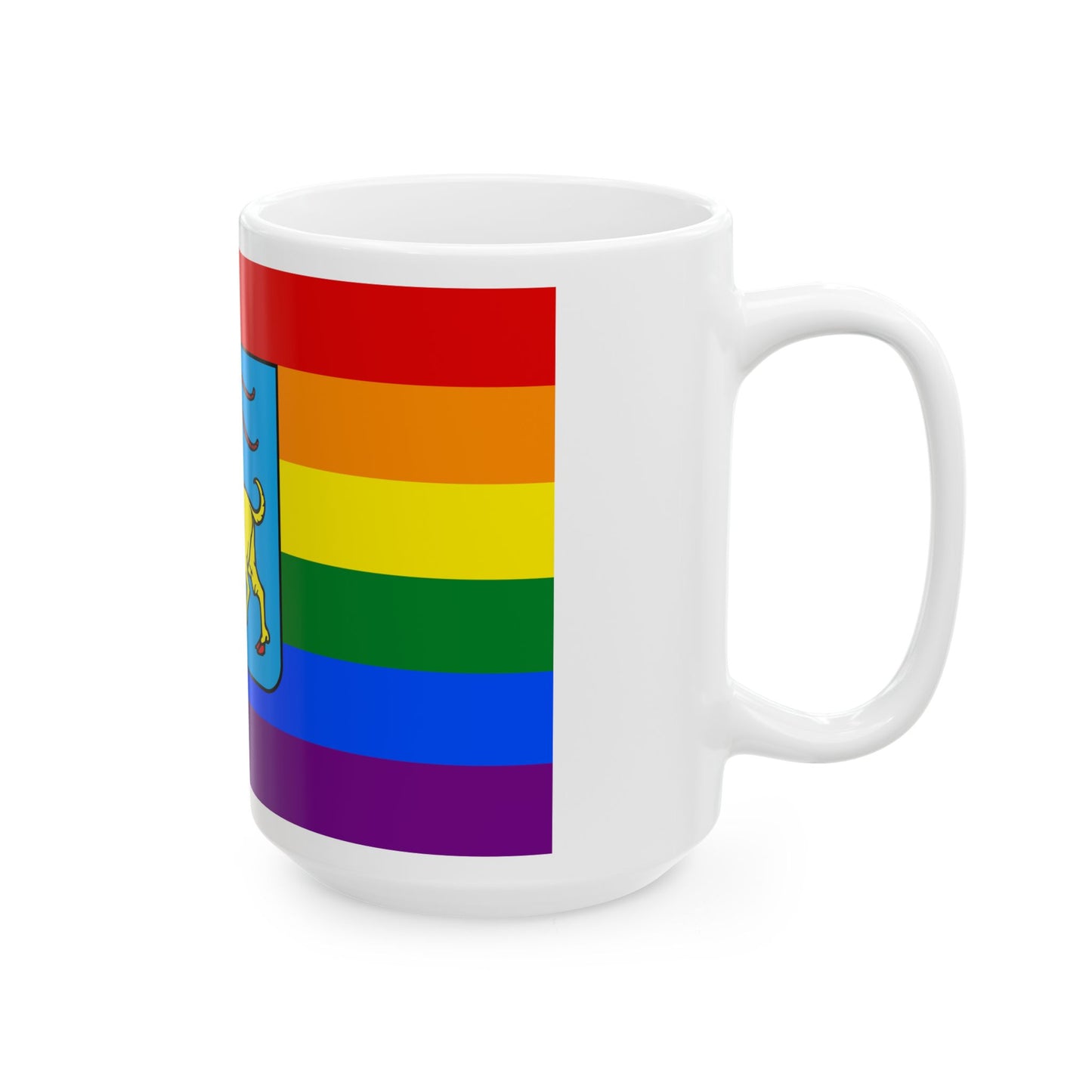 Istria Gay flag (Croatia) White Coffee Mug-Go Mug Yourself