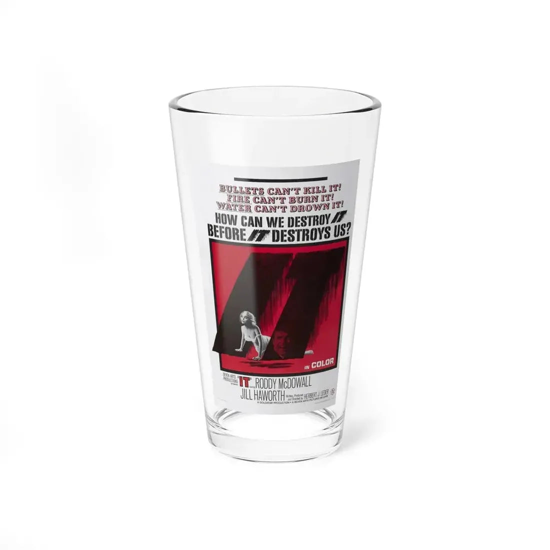 IT 1967 Movie Poster - Pint Glass 16oz 16oz - Go Mug Yourself
