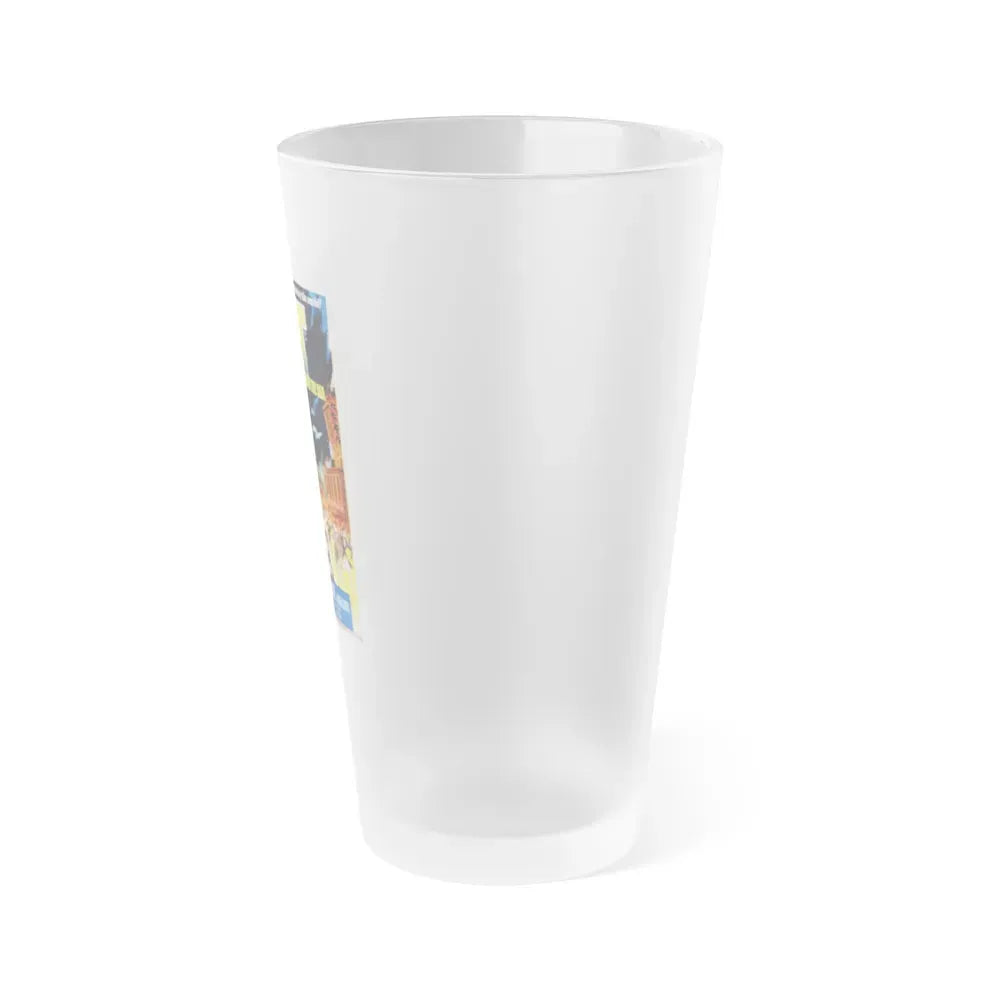 IT CAME FROM BENEATH THE SEA 1955 Movie Poster - Frosted Pint Glass 16oz - Go Mug Yourself