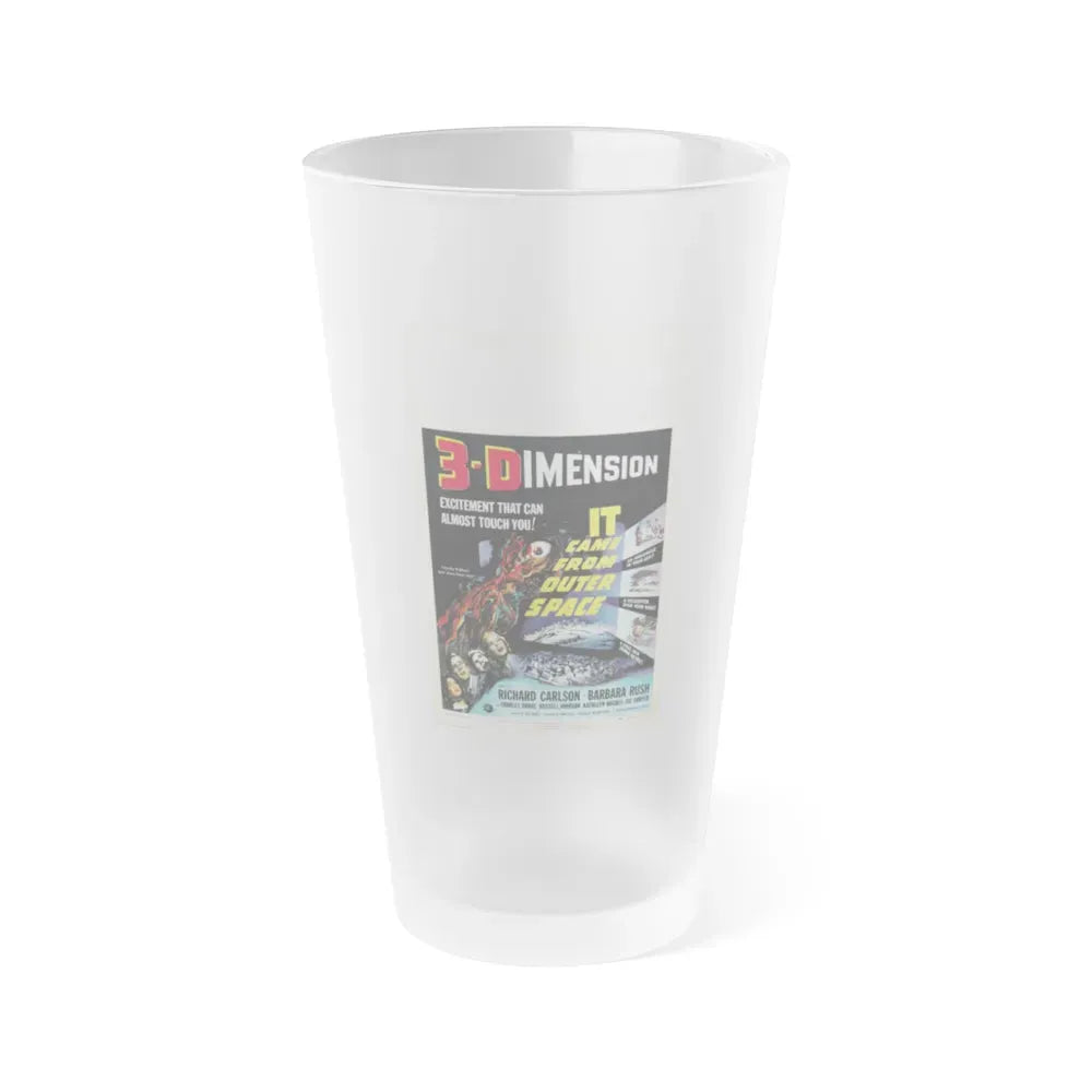 IT CAME FROM OUTER SPACE 1953 Movie Poster - Frosted Pint Glass 16oz 16oz Frosted - Go Mug Yourself