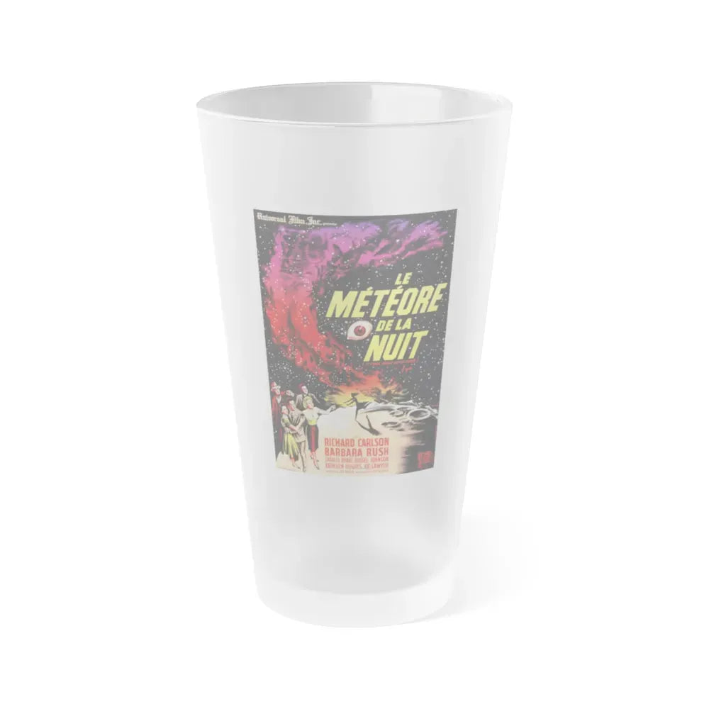IT CAME FROM OUTER SPACE (FRENCH) 1953 Movie Poster - Frosted Pint Glass 16oz 16oz Frosted - Go Mug Yourself