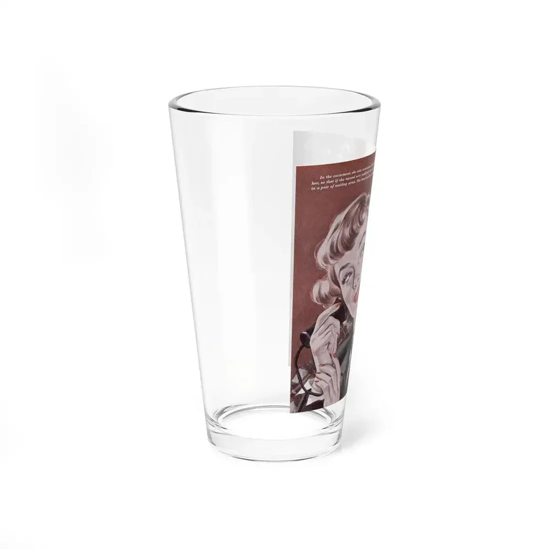 It depend on the Guy!, Redbook, September 1948 - Pint Glass 16oz - Go Mug Yourself