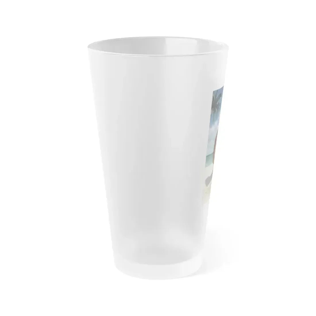 IT'S ALIVE III ISLAND OF THE ALIVE 1987 Movie Poster - Frosted Pint Glass 16oz - Go Mug Yourself